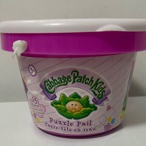 2008 vintage Cabbage Patch Kids Puzzle Pail, a puzzle